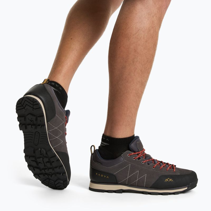 Scarpe da trekking uomo KADVA Stride Low WaterProof grigio 2