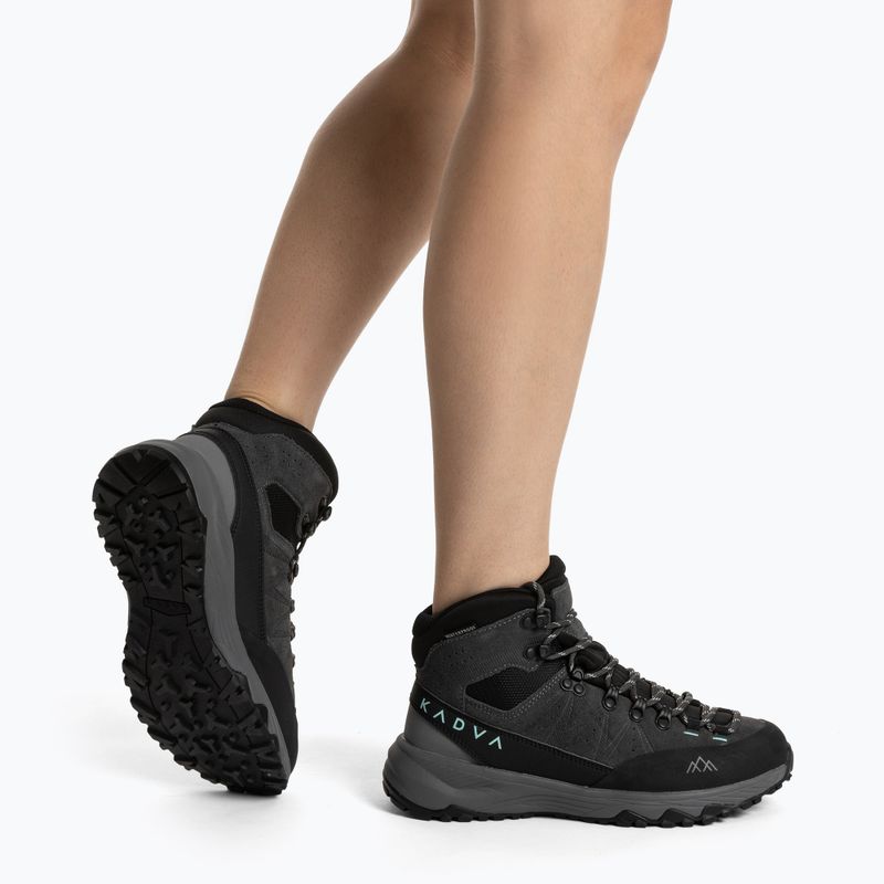 Stivali da trekking da donna KADVA Stride Mid WaterProof grigio 2