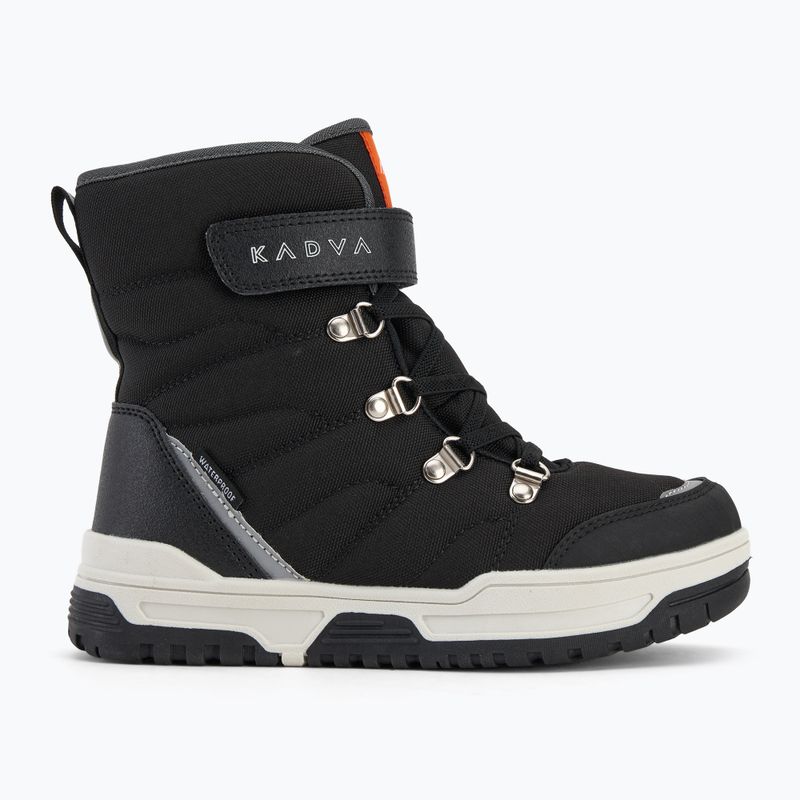 KADVA Flow WaterProof stivali da neve per bambini nero 2