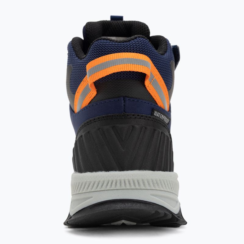 Scarpe da trekking per bambini KADVA Rocky Trail Mid WaterProof Softshell blu navy 9