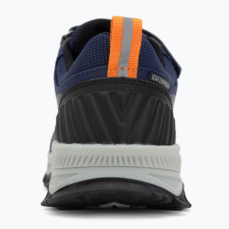 Scarpe da trekking per bambini KADVA Rocky Trail Low WaterProof Softshell blu navy 9