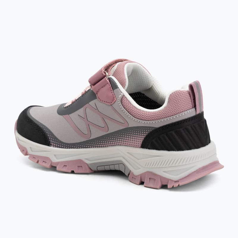 Scarpe da trekking per bambini KADVA Rocky Trail Low WaterProof Softshell grigio 6