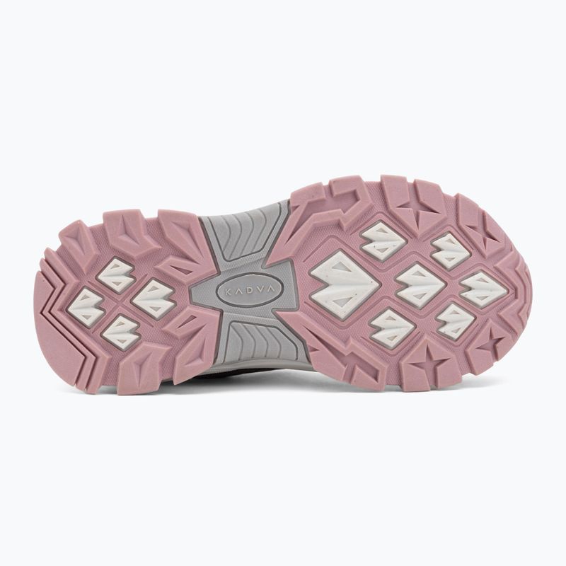 Scarpe da trekking per bambini KADVA Rocky Trail Low WaterProof Softshell grigio 7