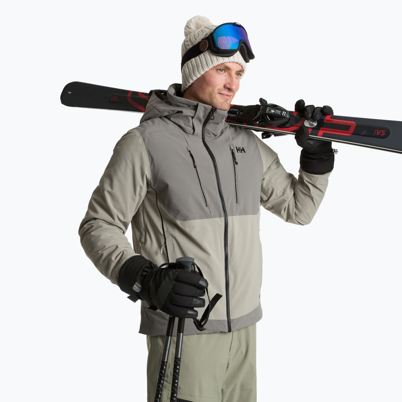Guanti da sci KADVA Mountain Flow Pro pelle 3M Thinsulate nero 6