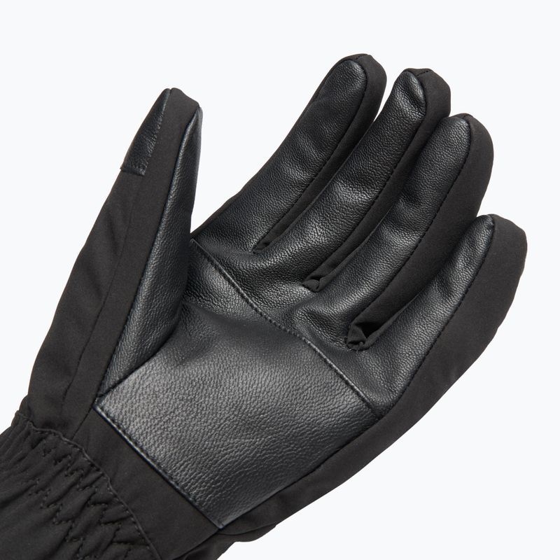 Guanti da sci KADVA Mountain Flow Pro pelle 3M Thinsulate nero 9