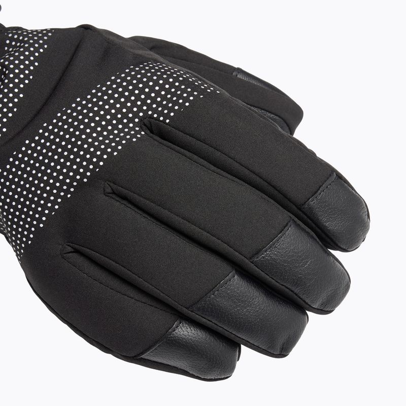 Guanti da sci KADVA Mountain Flow Pro pelle 3M Thinsulate black 10