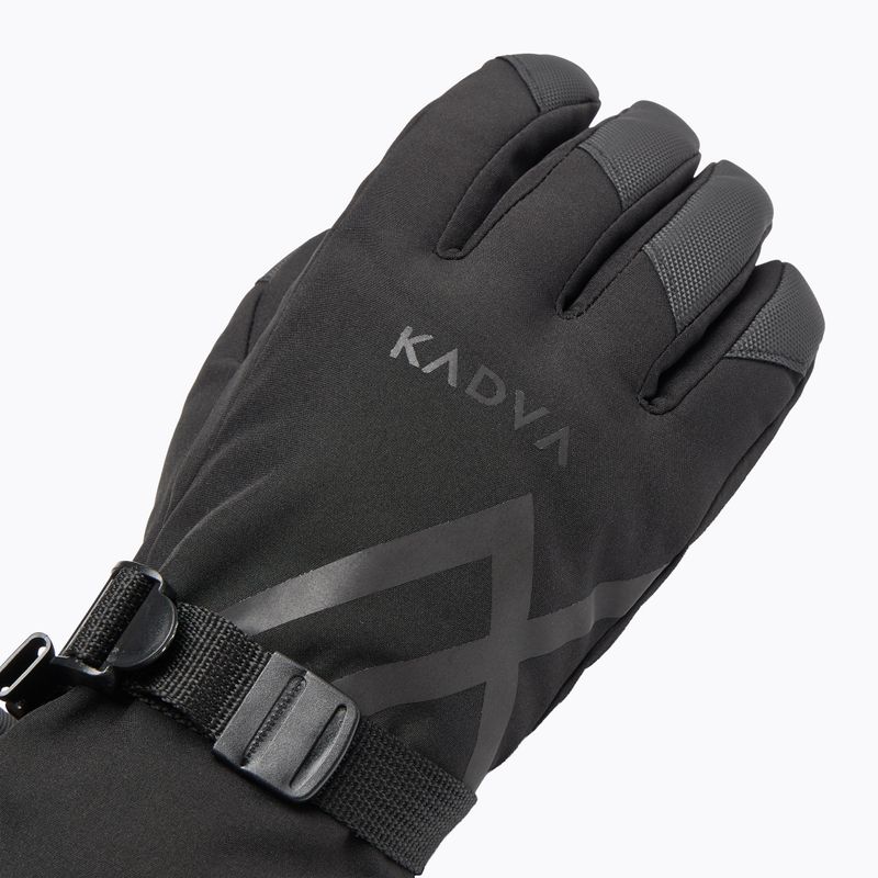 Guanti da sci donna KADVA Mountain Flow 3M Thinsulate nero 6