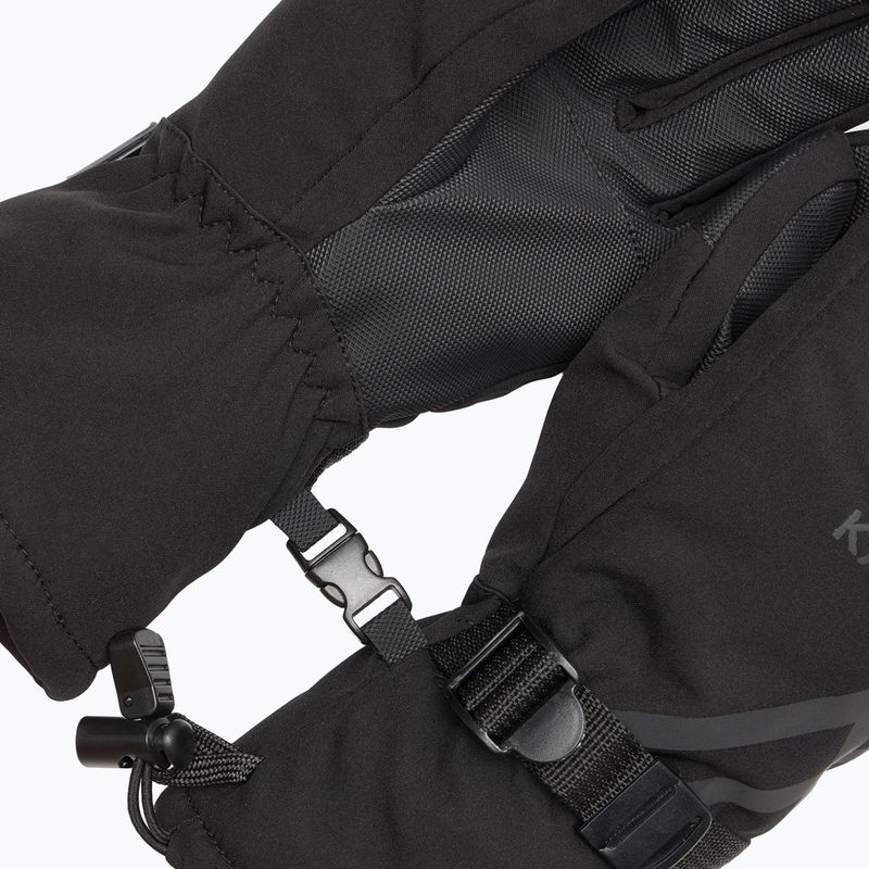 Guanti da sci donna KADVA Mountain Flow 3M Thinsulate nero 9