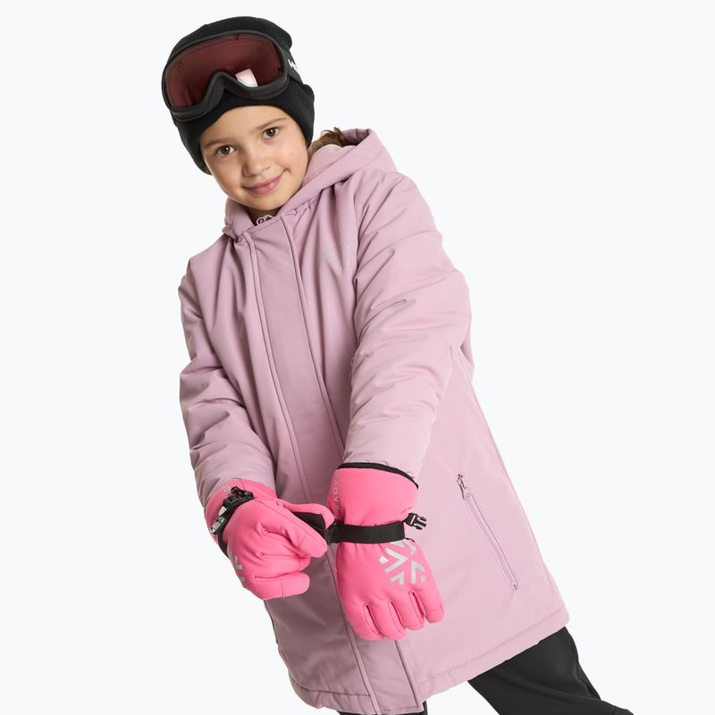Guanti per bambini KADVA Mountain Flow rosa 4