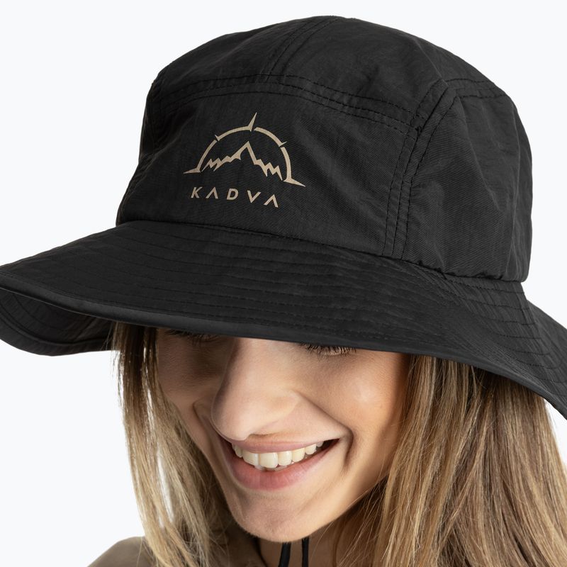Kapello KADVA Hiker Hat regolabile nero 3