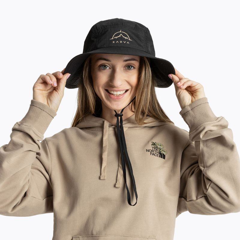 Kapello KADVA Hiker Hat regolabile nero 4