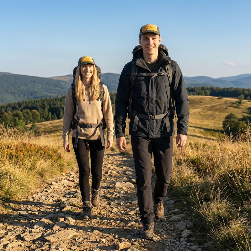 Cappellino con visiera KADVA Hiker Cap navy 7