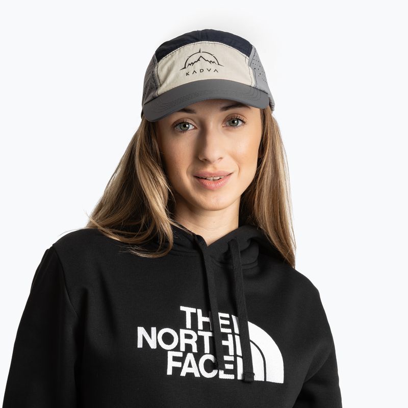 Cappello con visiera KADVA Hiker Cap grigio 4