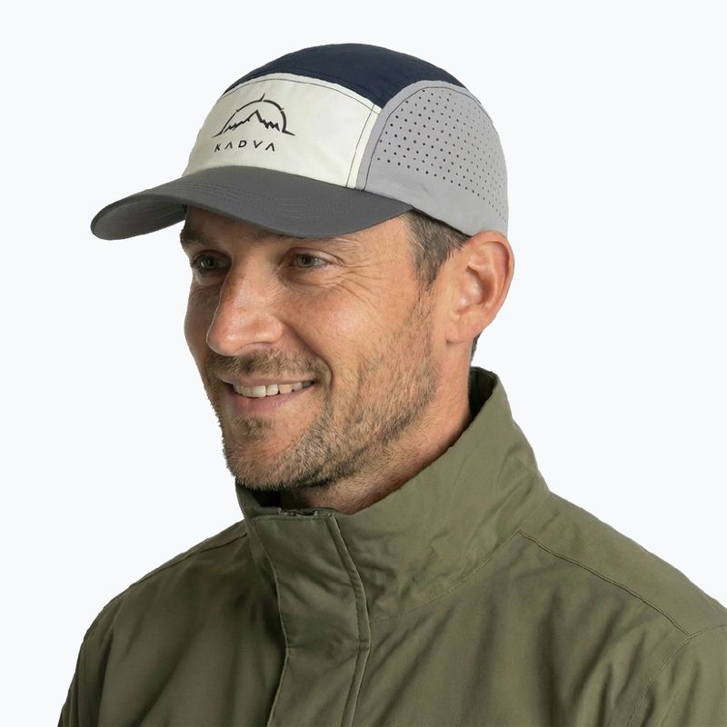 Cappello con visiera KADVA Hiker Cap grigio 2