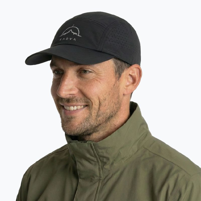 Cappello con visiera KADVA Hiker Cap nero 2