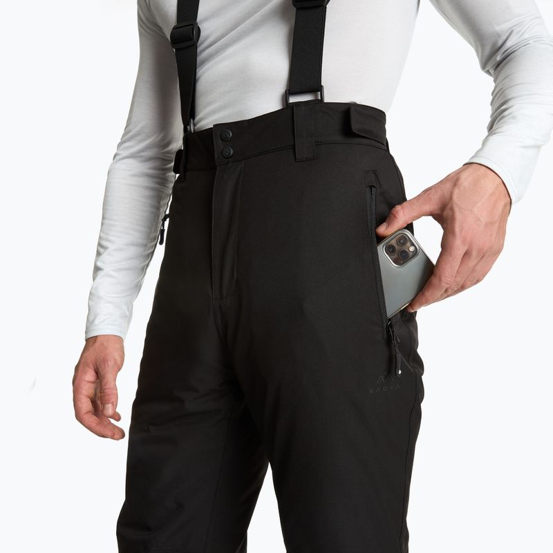 Pantaloni da sci uomo KADVA Edge X Pants neri 6