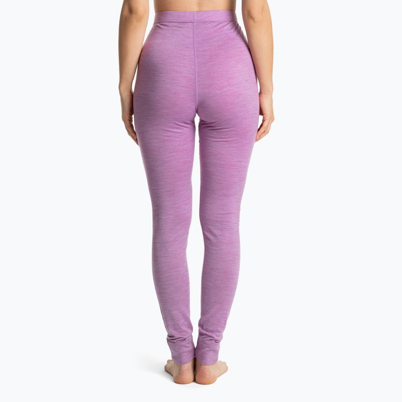 Set intimo termico donna WOOLCANO Merino SET0543 viola 9
