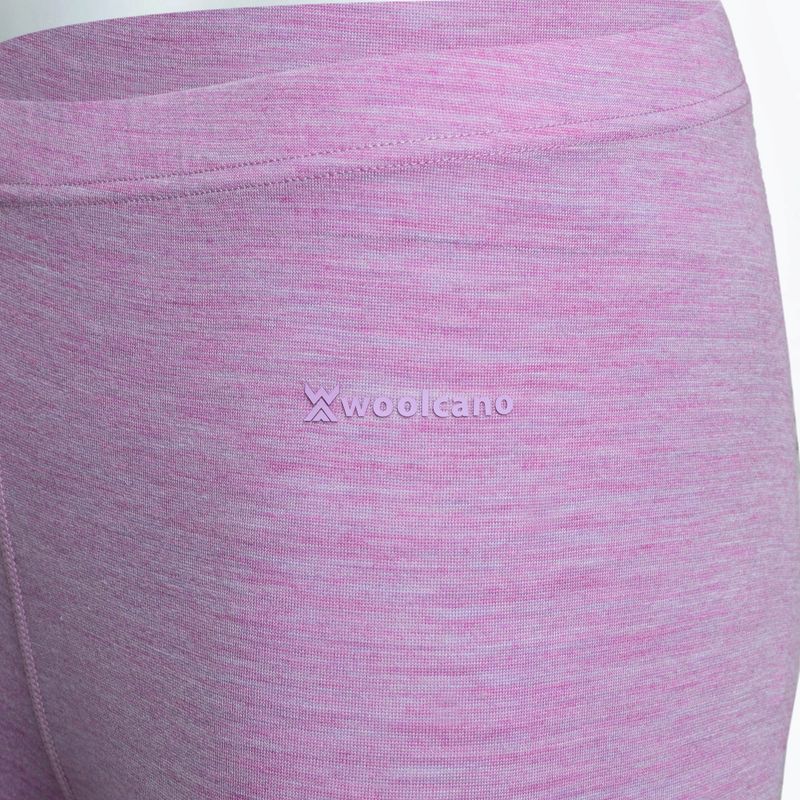 Set intimo termico donna WOOLCANO Merino SET0543 viola 11