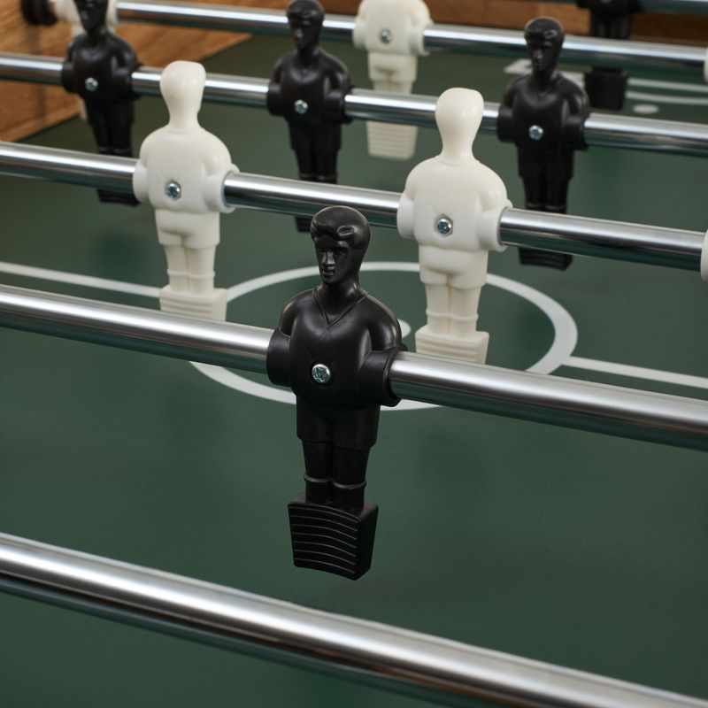 Stół do gry 3w1 OneTeam FunArena piłkarzyki, cymbergaj, bilard drewniany/czarny 9