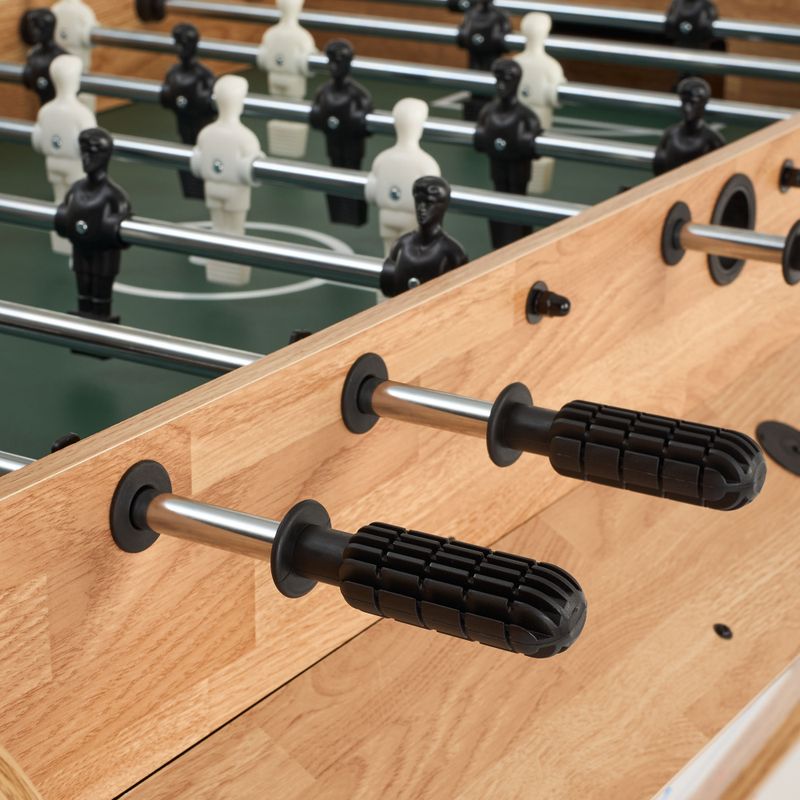 Stół do gry 3w1 OneTeam FunArena piłkarzyki, cymbergaj, bilard drewniany/czarny 10