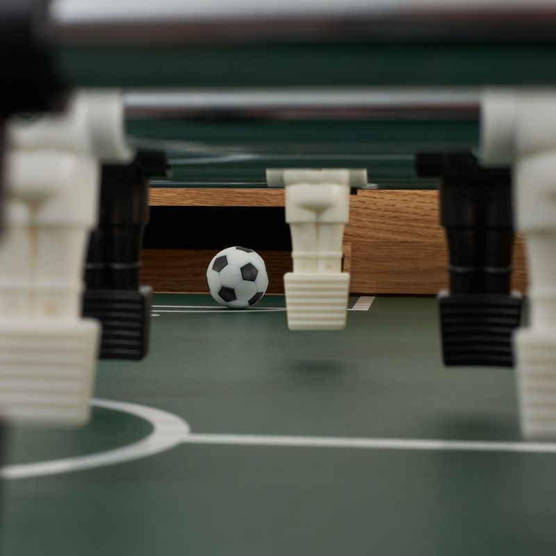 Stół do gry 3w1 OneTeam FunArena piłkarzyki, cymbergaj, bilard drewniany/czarny 11