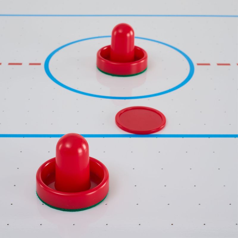 Stół do gry 3w1 OneTeam FunArena piłkarzyki, cymbergaj, bilard drewniany/czarny 17