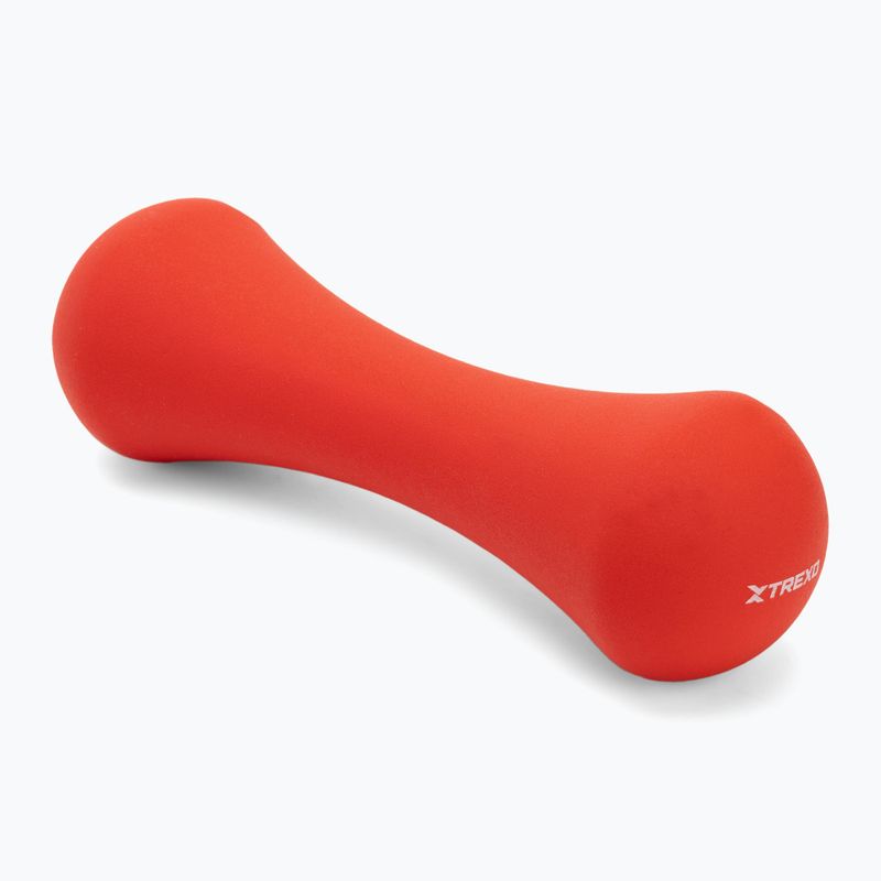 Manubrio in neoprene TREXO TX0-B4M011 3 kg rosso