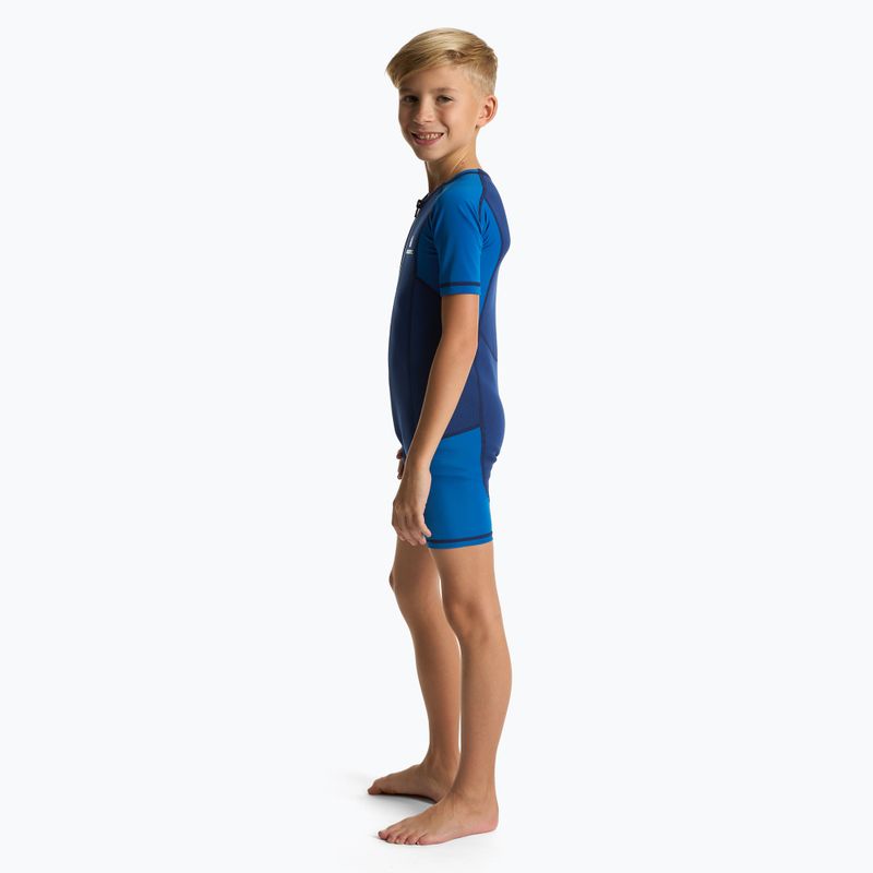 Muta da surf per bambini AQUASTIC in neoprene 1.5 mm WAVEY blue 3