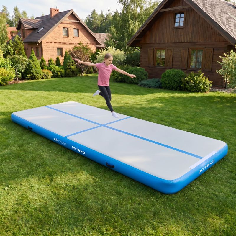 Ścieżka gimnastyczna XTREXO 400 x 150 x 20 cm biały 15