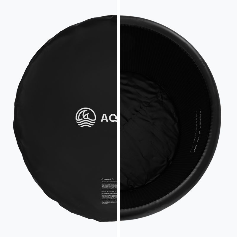 Set piscina AQUASTIC 382 L con unità per bagni freddi BrrFree black 12