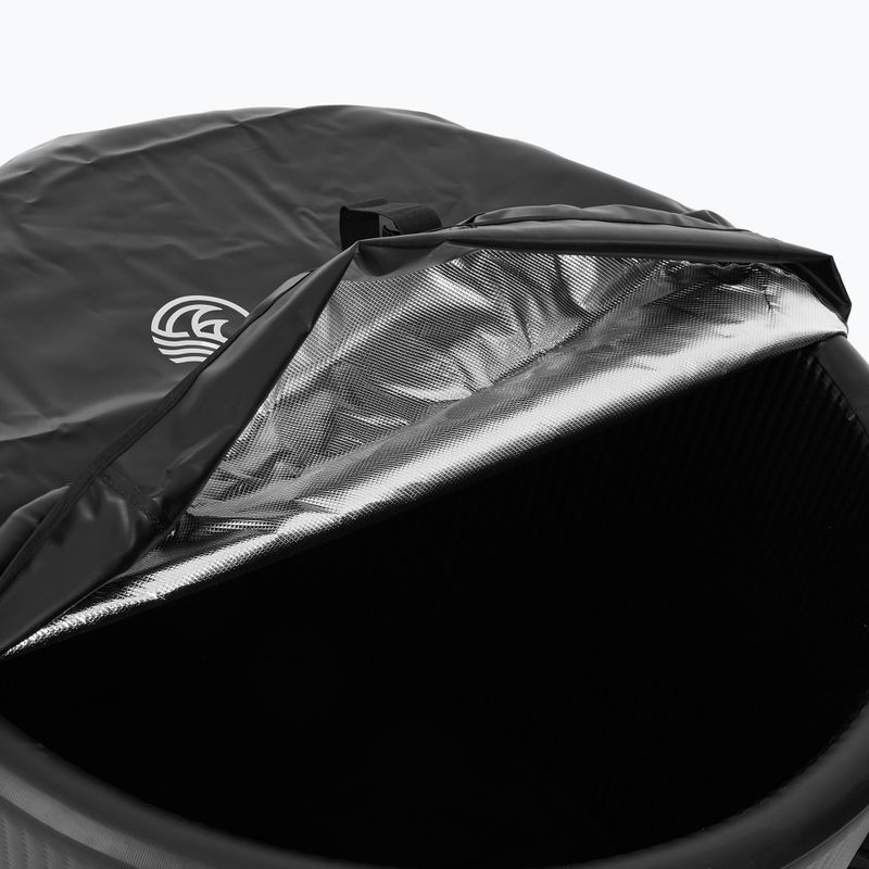 Set piscina AQUASTIC 382 L con unità per bagni freddi BrrFree black 13