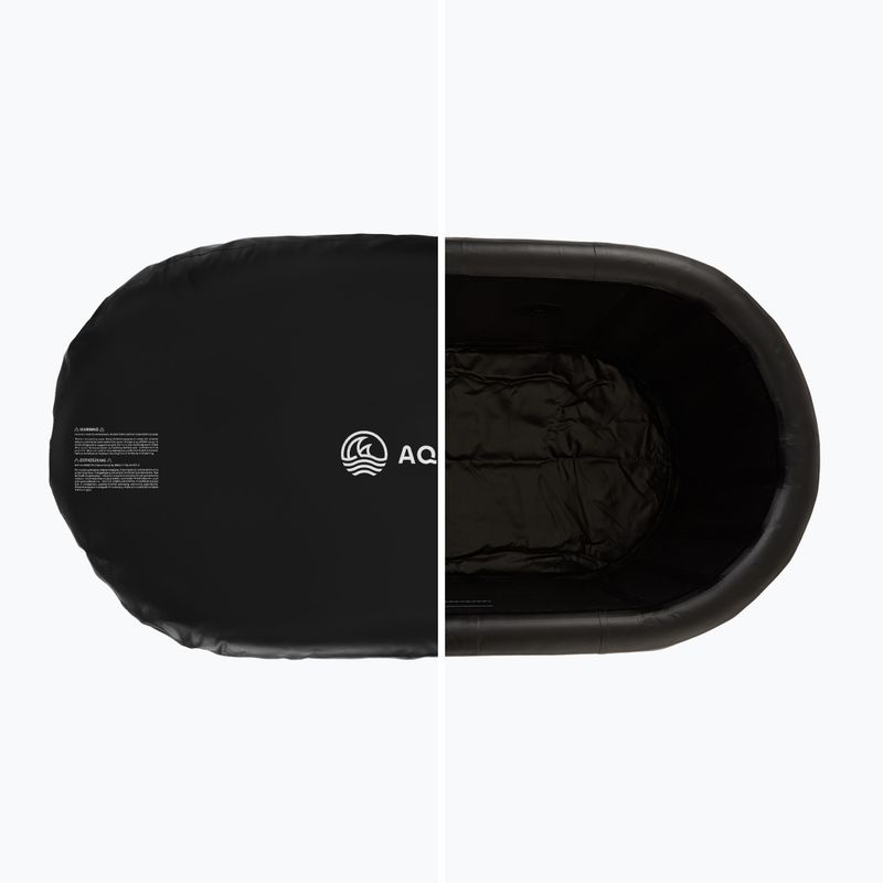 Kit piscina AQUASTIC 456L con unità per bagno freddo BrrFree black 10