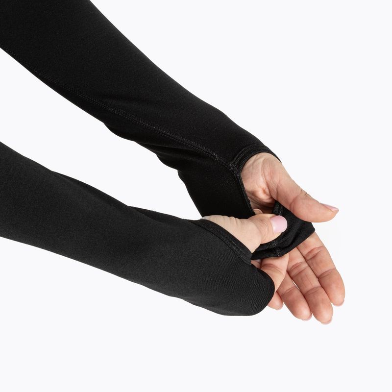 Completo di biancheria intima termica da donna KADVA ALPINESTEP COOLMAX THERMAL PRO DRY senza cuciture nero 5