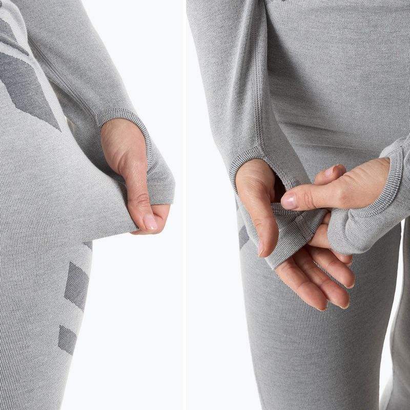 Felpa termica da donna KADVA ALPINESTEP BAMBOO THERMO LIGHT PLUS grigio 7