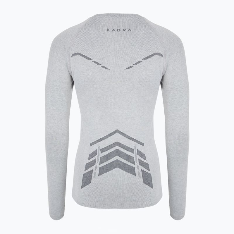 Felpa termica da donna KADVA ALPINESTEP BAMBOO THERMO LIGHT PLUS grigio 9