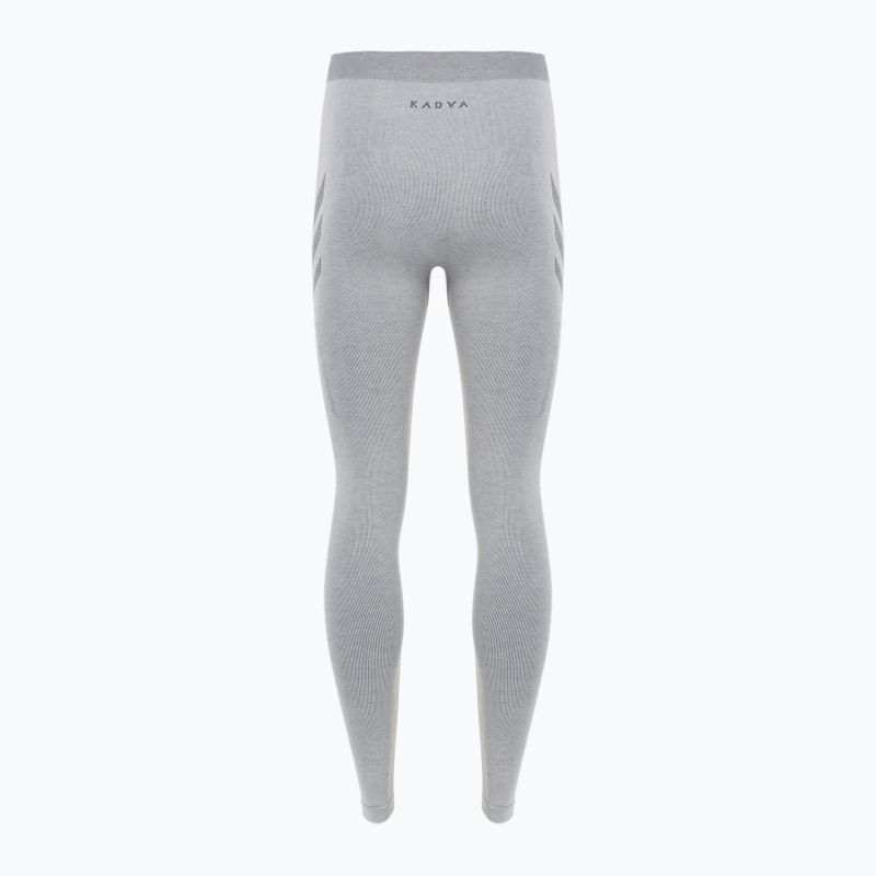 Pantaloni termici da donna biancheria KADVA ALPINESTEP BAMBOO THERMO LIGHT PLUS senza cuciture grigio 7