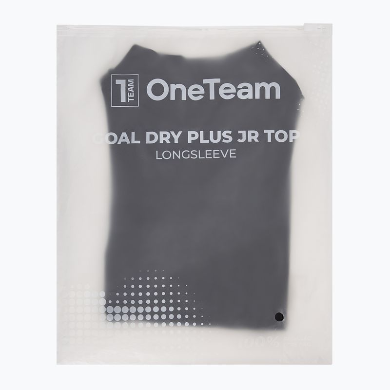 OneTeam GOAL DRY PLUS manica lunga termica da bambino nero 9