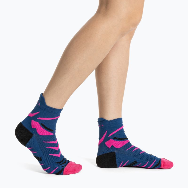 Calze da donna KADVA Stride Coolmax 2 paia blu navy