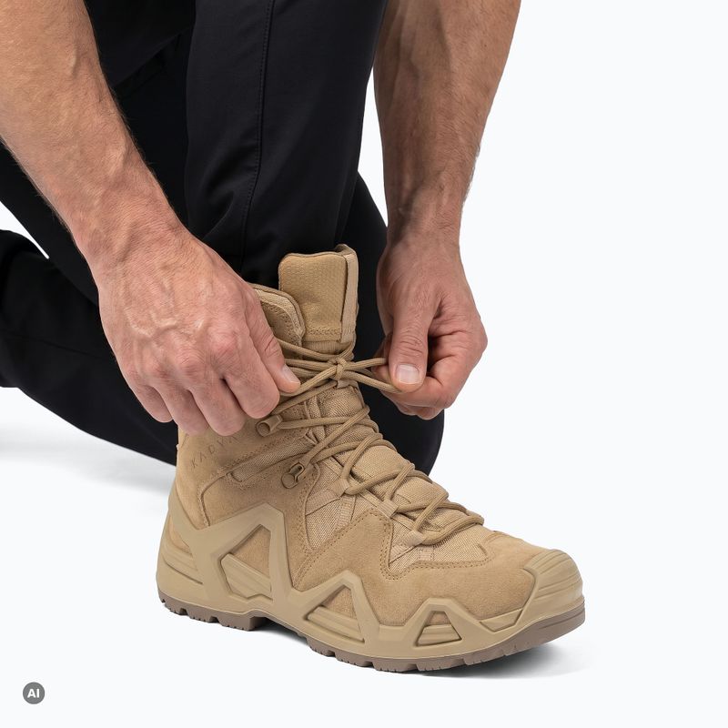 Scarpe da trekking da uomo KADVA Thunder HG WP beige 5