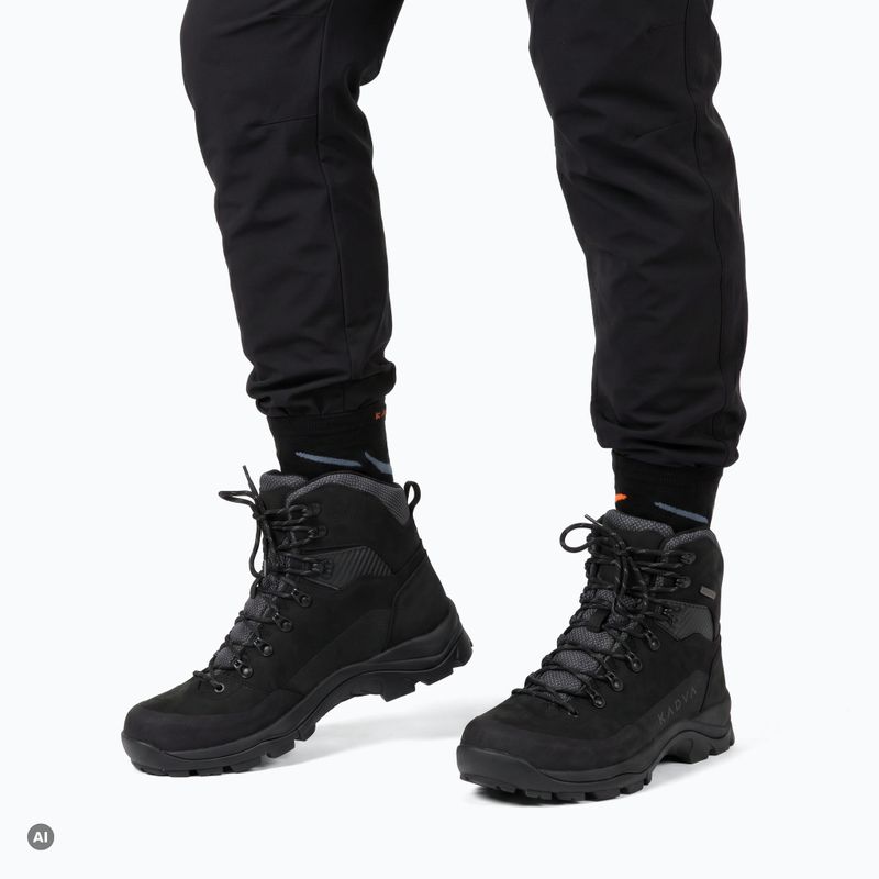 Scarpe da trekking uomo KADVA Altitude WP nere 4