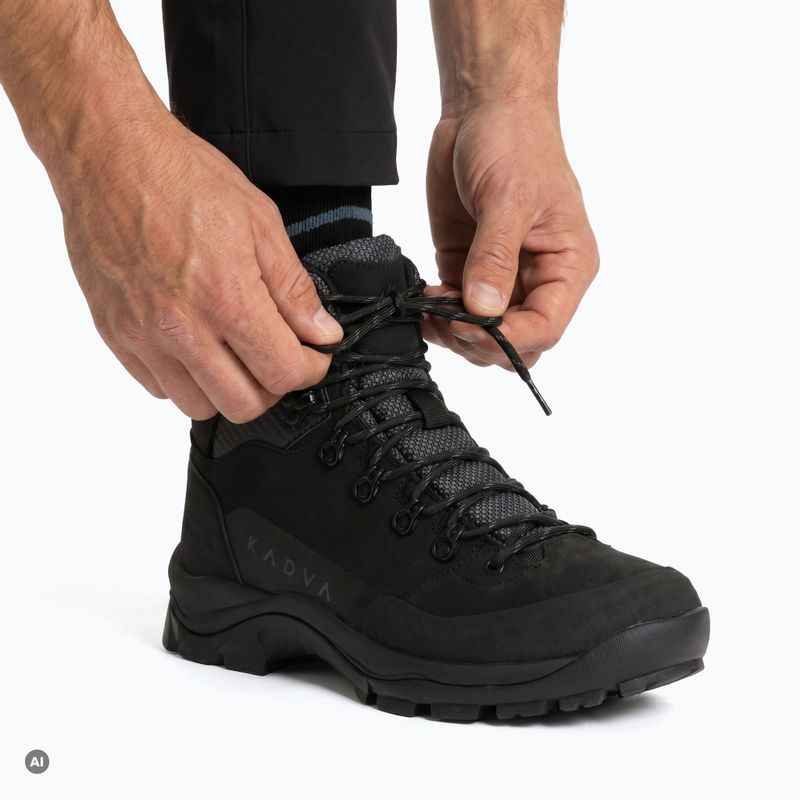 Scarpe da trekking uomo KADVA Altitude WP nere 5