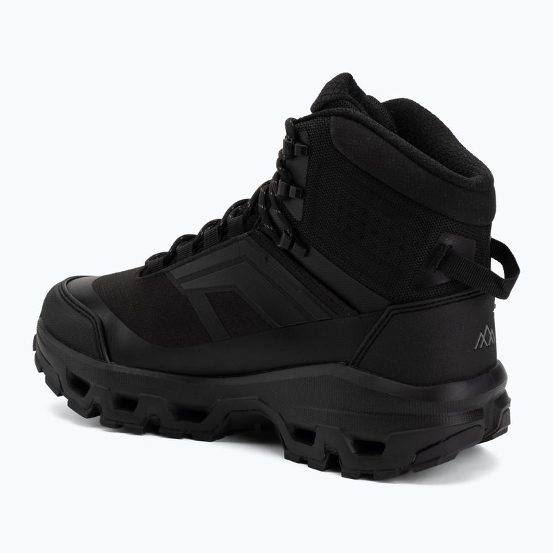 Scarpe da trekking uomo KADVA Obsidian Mid WP nere 8