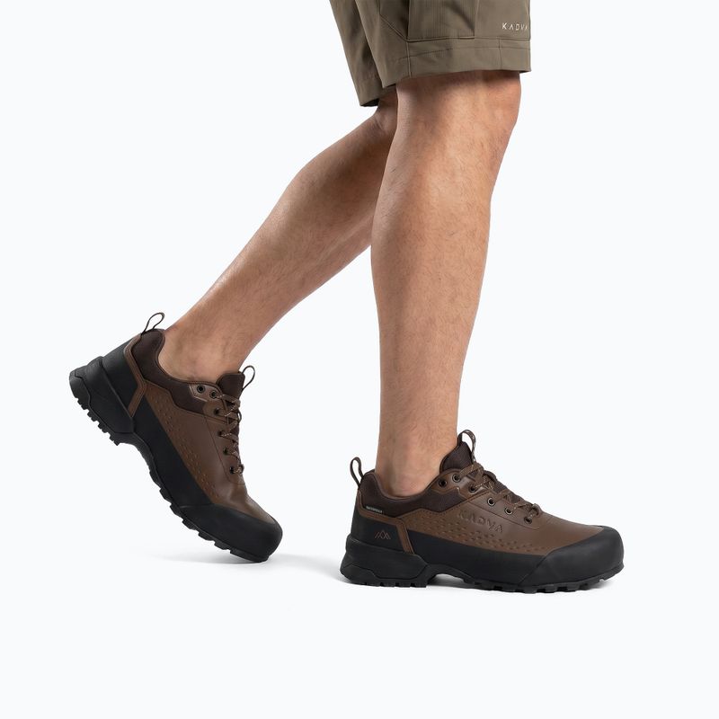 Scarpe da trekking da uomo KADVA Strike Low WP marrone 2