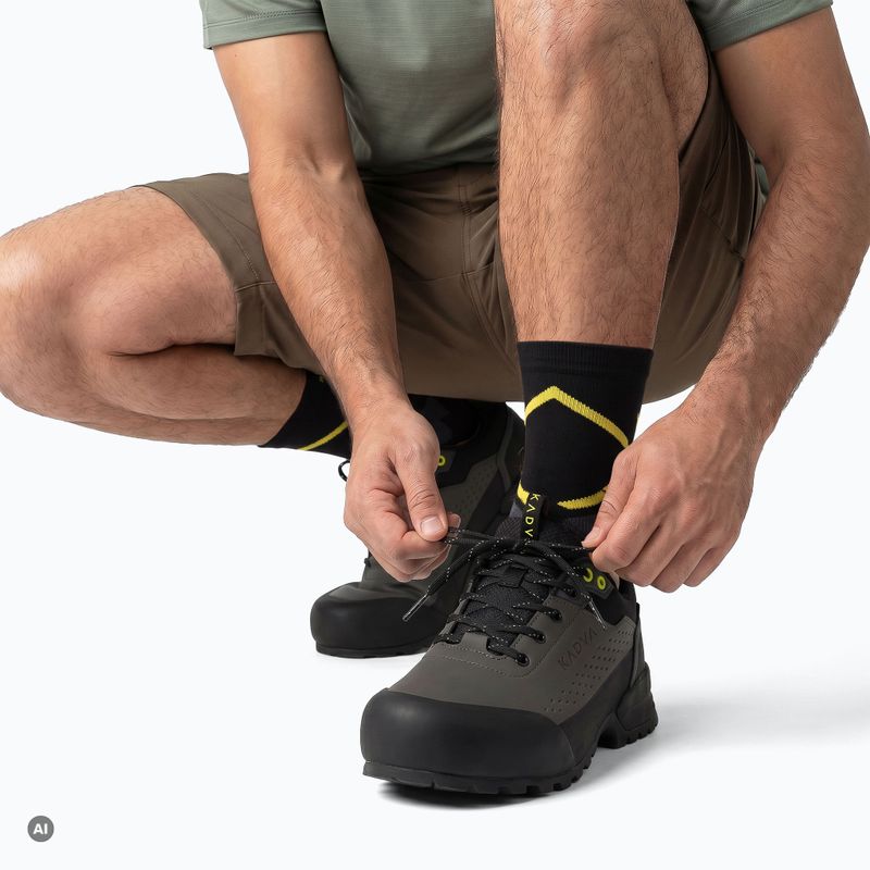 Scarpe da trekking uomo KADVA Strike Low WP nere 5