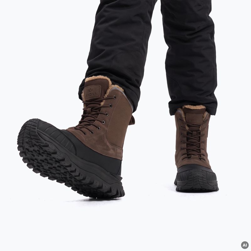 Stivali da uomo KADVA Fitzroy Mid WP marrone 2