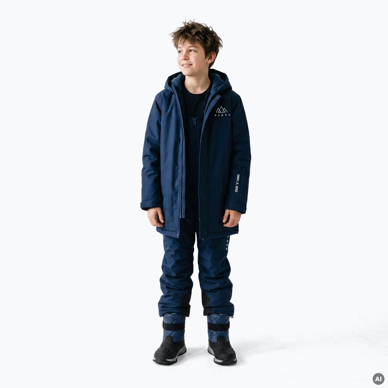 Stivali da neve per bambini KADVA Andes WP JR blu navy 5