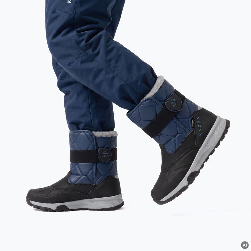 Stivali da neve per bambini KADVA Andes WP JR blu navy 2