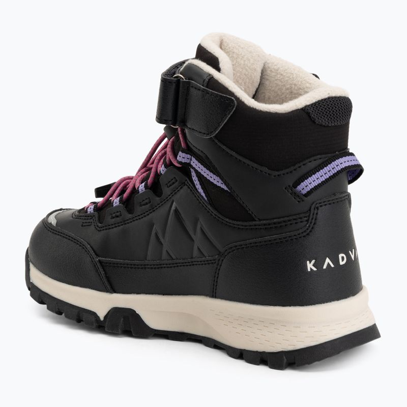 Stivali da neve per bambini KADVA Oriko WP JR neri 10