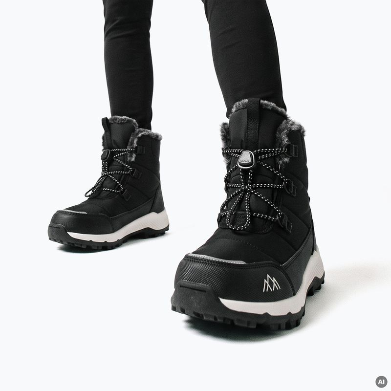 Stivali da neve per bambini KADVA Andy WP JR neri 2