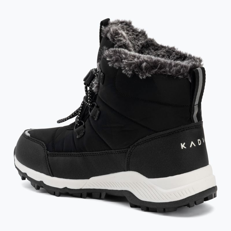 Stivali da neve per bambini KADVA Andy WP JR neri 3